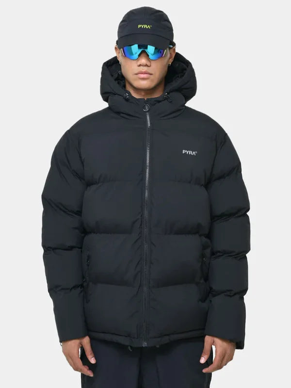 PYRA Alpine Puffa Jacket Black