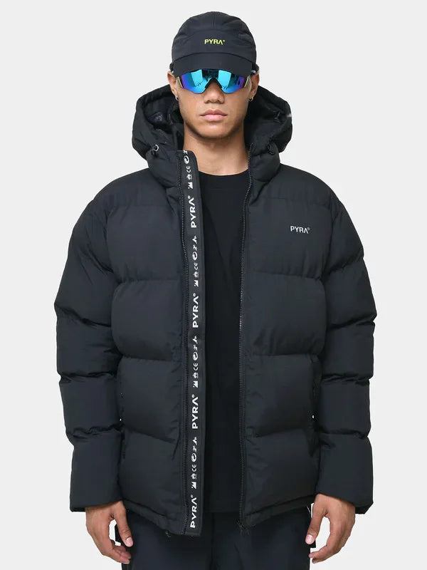 PYRA Puffa Jacket Black