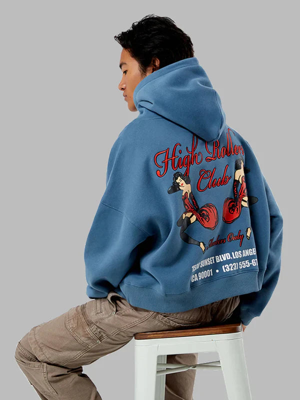 PacSun High Rollers Club Hoodie Blue
