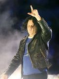 Packers v Lions Halftime Show Jack White Leather Jacket