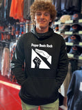 Paper Beats Rock Black Hoodie Walmart