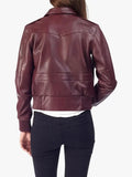 Pappy Bomber Aviator Womens Leather Jacket
