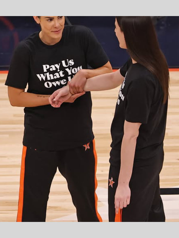 Pay Us What You Owe Us T-shirt WNBPA
