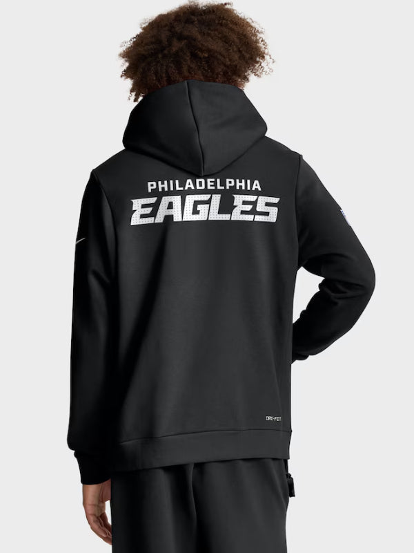 Philadelphia Eagles Nike 2025 Sideline Hoodie