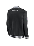 Philadelphia Eagles Nike Black Coach Bomber Jacket