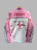 Pink Ferrari Leather Jacket