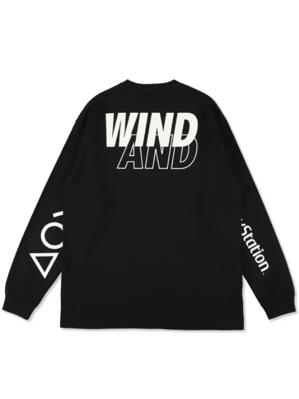 Playstation x WDS Long Sleeves Tee Black