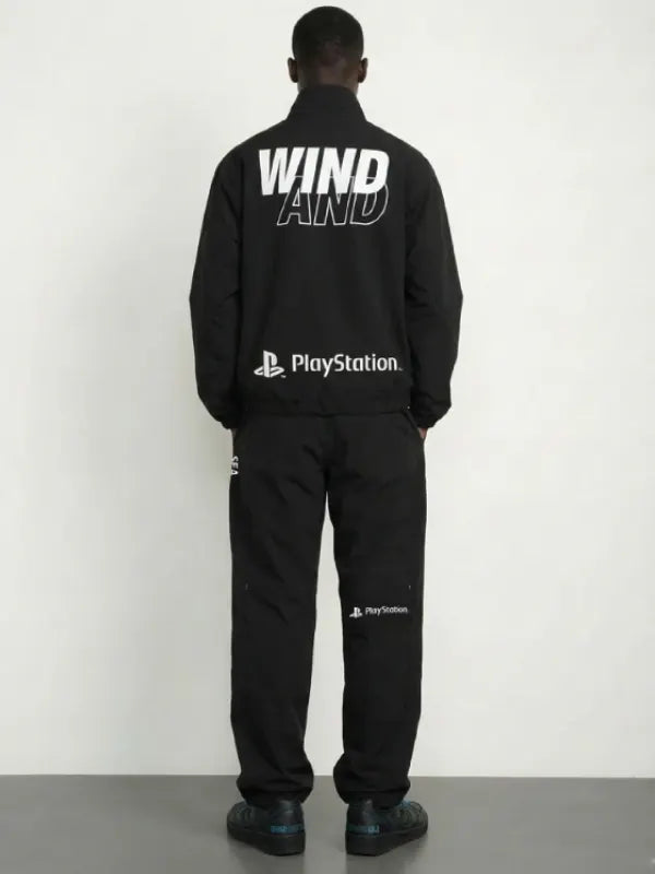 Playstation x Wind and Sea Black Tech Jacket