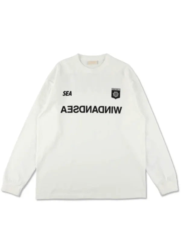 Playstation x Wind and Sea LS Tee White