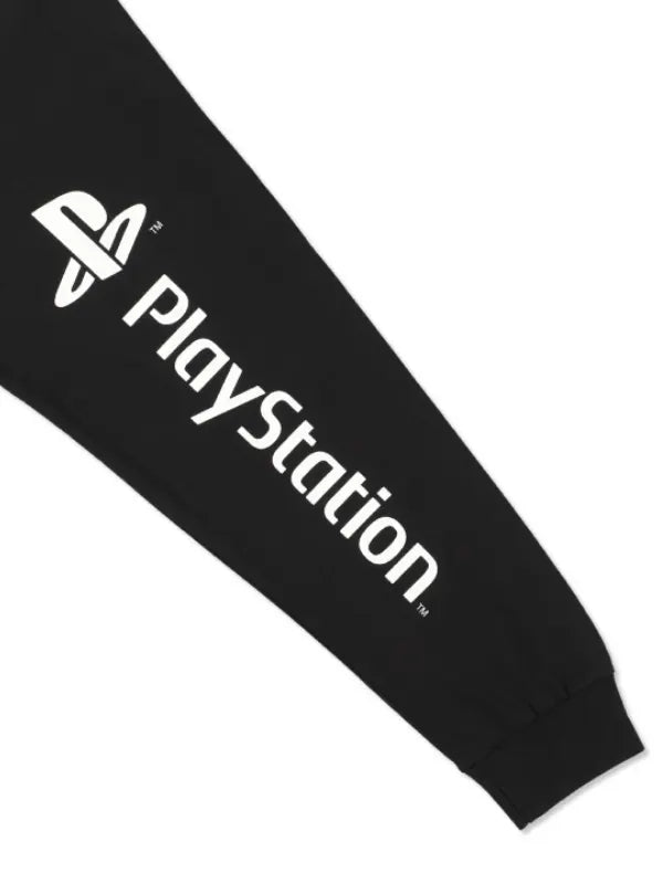 Playstation x Wind and Sea Long Sleeves T-shirt Black