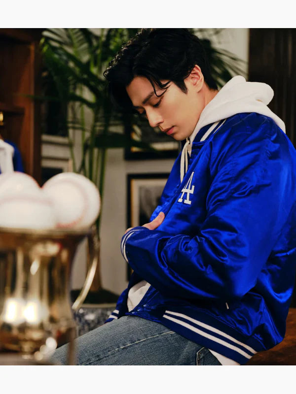 Polo Ralph Lauren Dodgers Blue Varsity Jacket