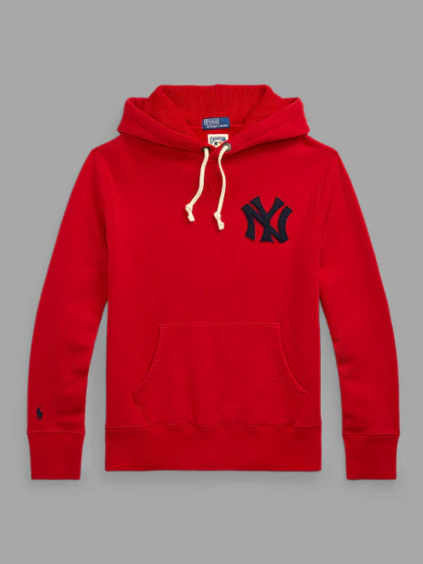 Polo Ralph Lauren Yankees Hoodie Red
