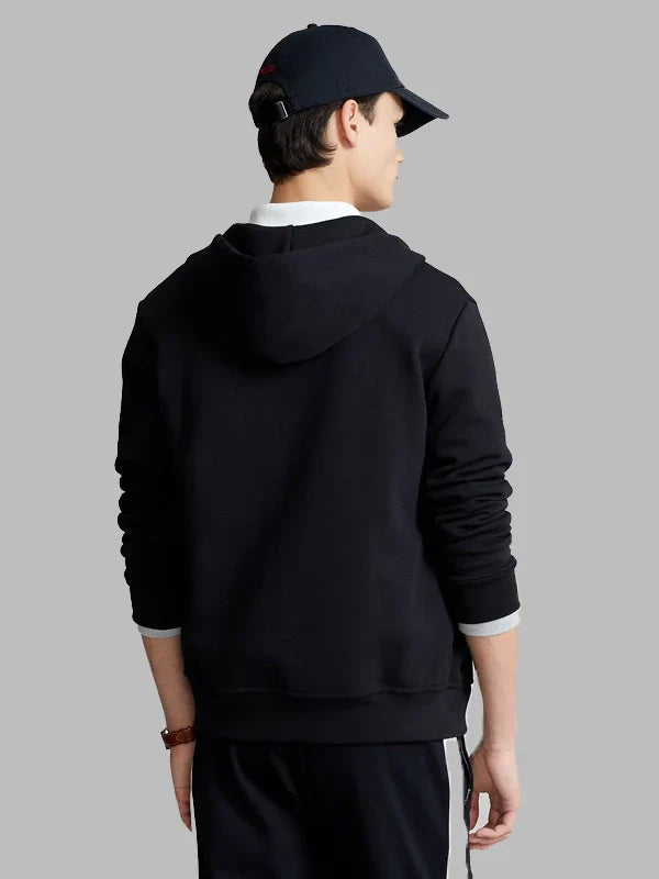 Polo Ralph Lauren Zip-Up Hoodie Black