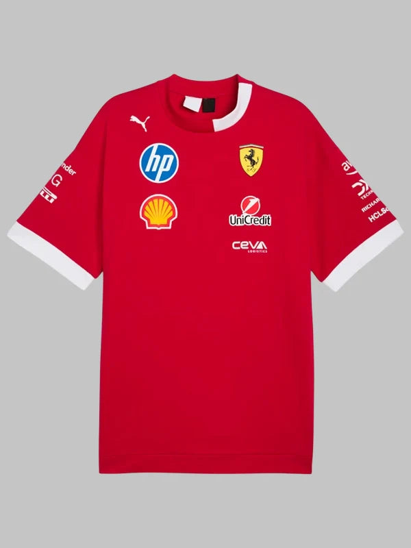 Puma Scuderia Ferrari Drivers Tee Red