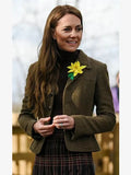 Ralph Lauren Brown Tweed Kate Middleton Jacket