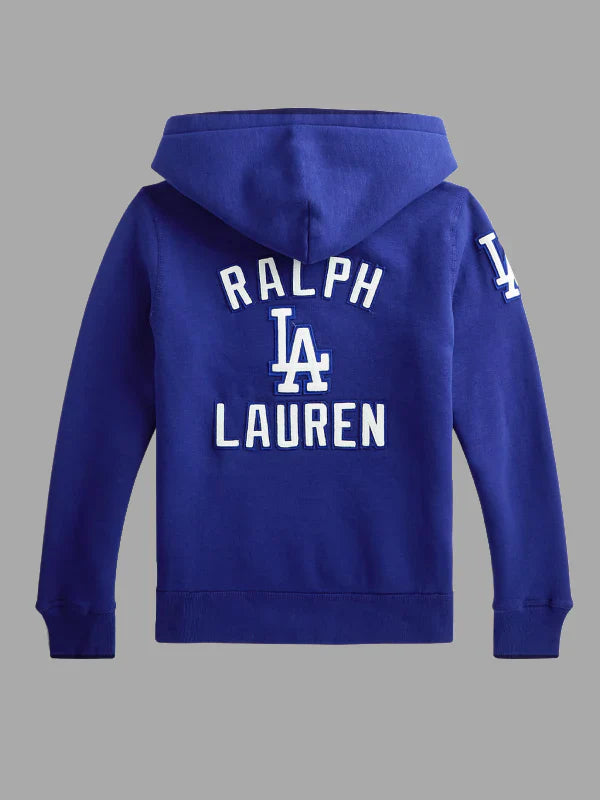 Ralph Lauren Polo Dodgers Hoodie Blue
