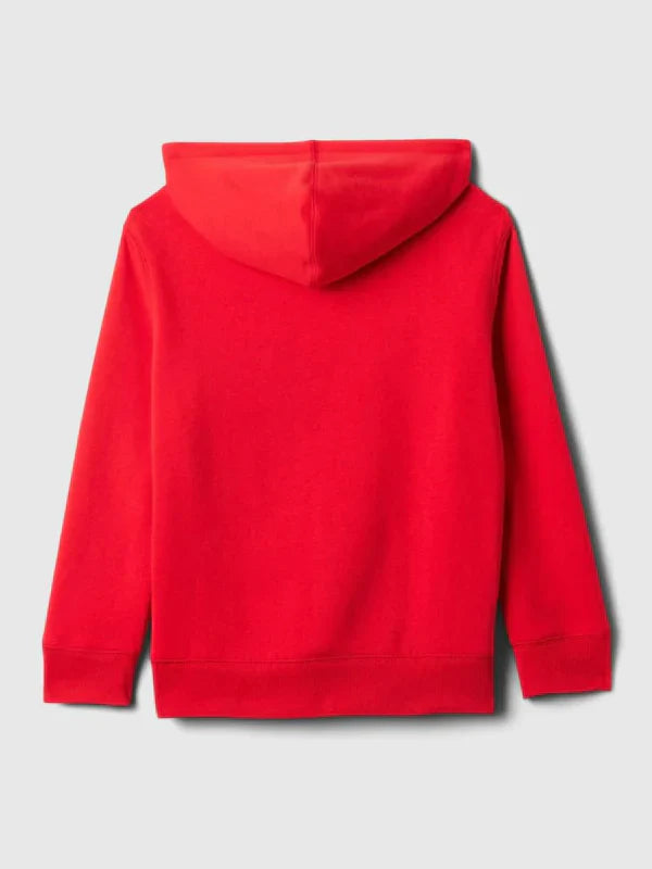 Red Logo Hoodie Gap
