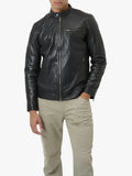 Andre Black Leather Jacket