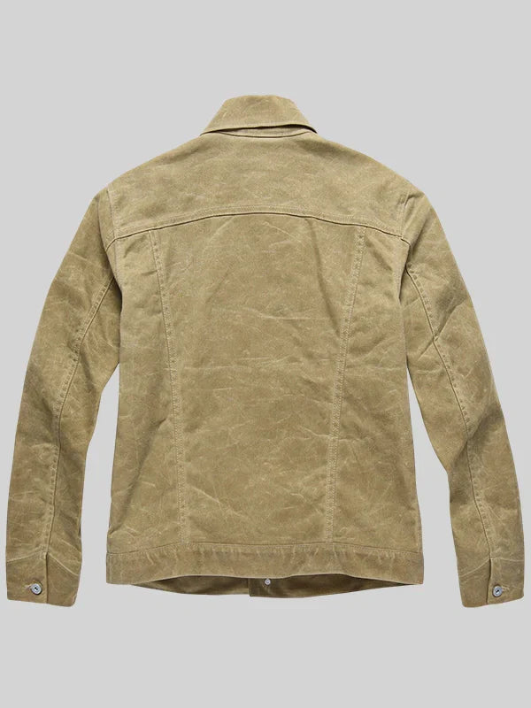 Rogue Territory Supply Jacket-Blanket Lined Waxed Tan Ridgeline