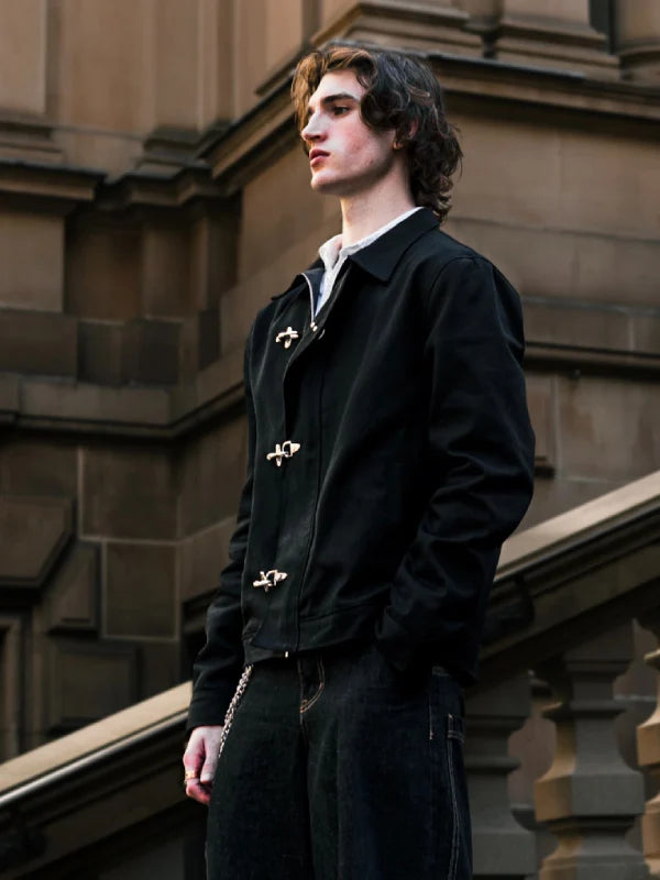 SAINTP Clasp Jacket Black