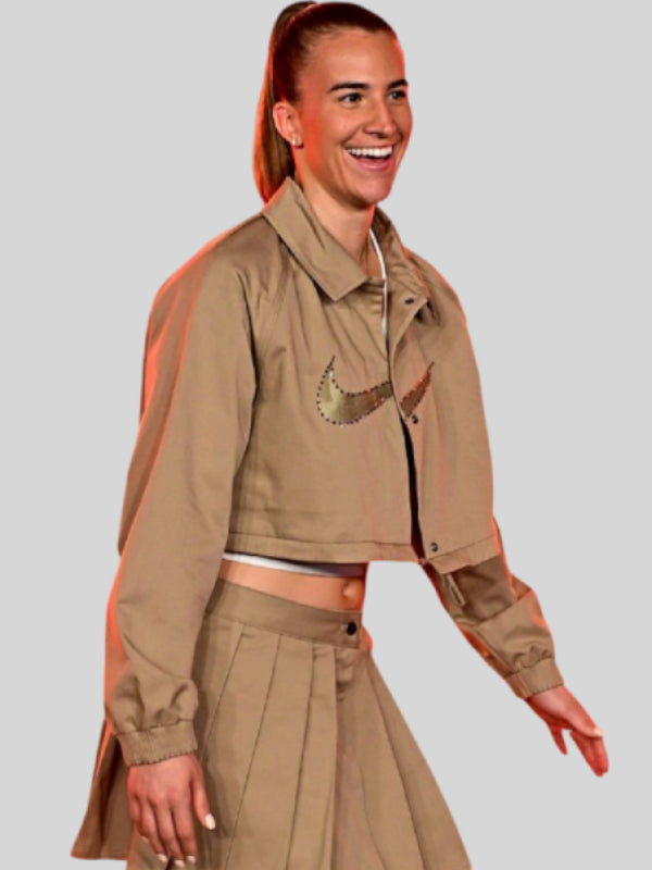 Sabrina Ionescu Nike Brown Jacket