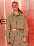 Sabrina Ionescu Nike Jacket Brown