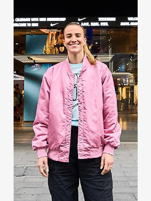 Sabrina Ionescu Pink Jacket