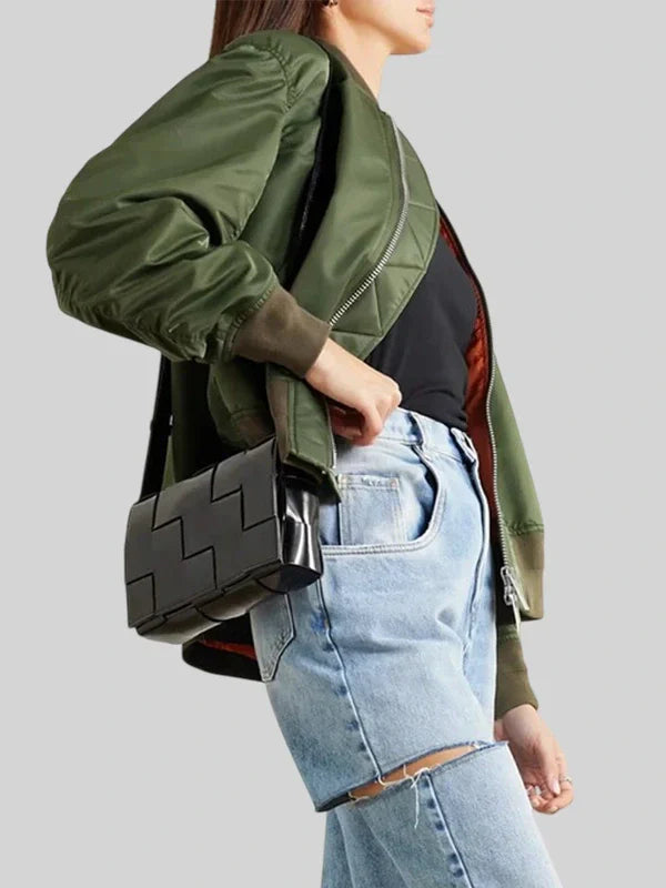 Sacai Green Bomber Jacket