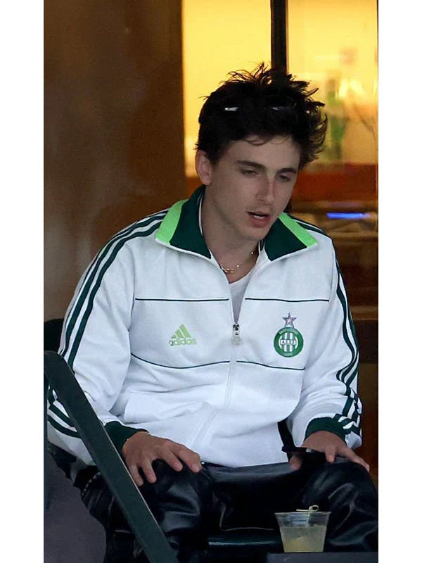 Saint-Etienne Adidas Track Jacket White