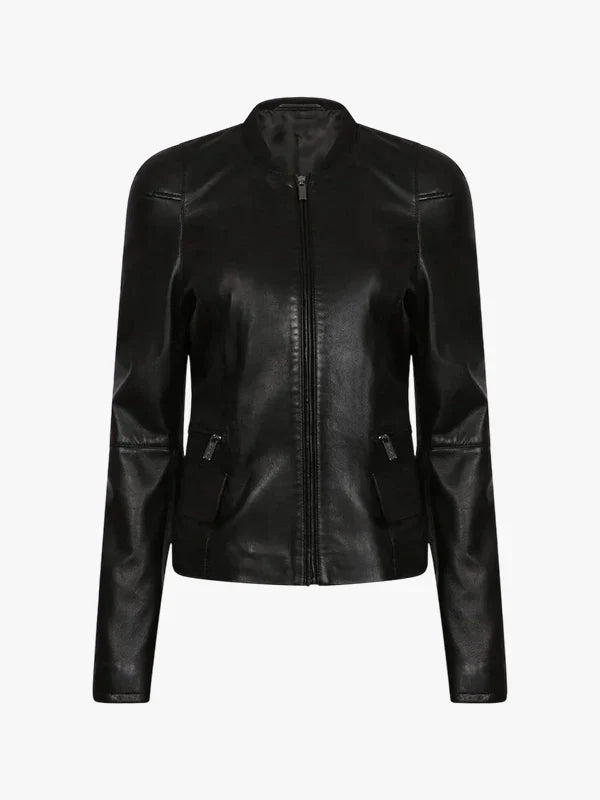 Saint and Sofia Blane Leather Jacket