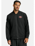 San Francisco 49ers Nike Sideline Bomber Jacket Black