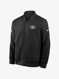 San Francisco 49ers Nike Bomber Jacket Black