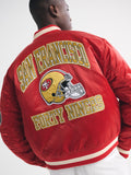 San Francisco 49ers Varsity Bomber Jacket Abercrombie