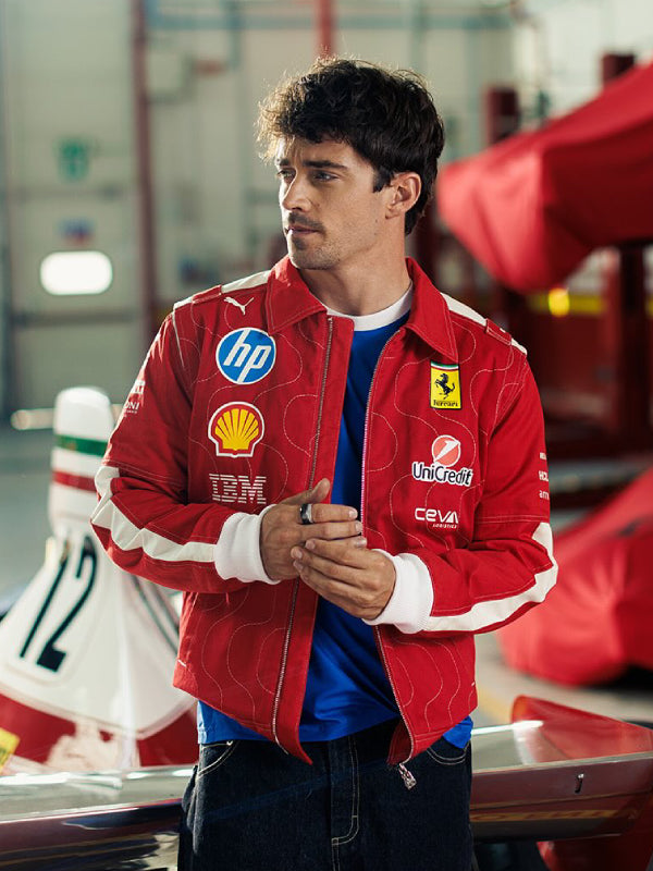 Scuderia Ferrari 2025 Jacket Red