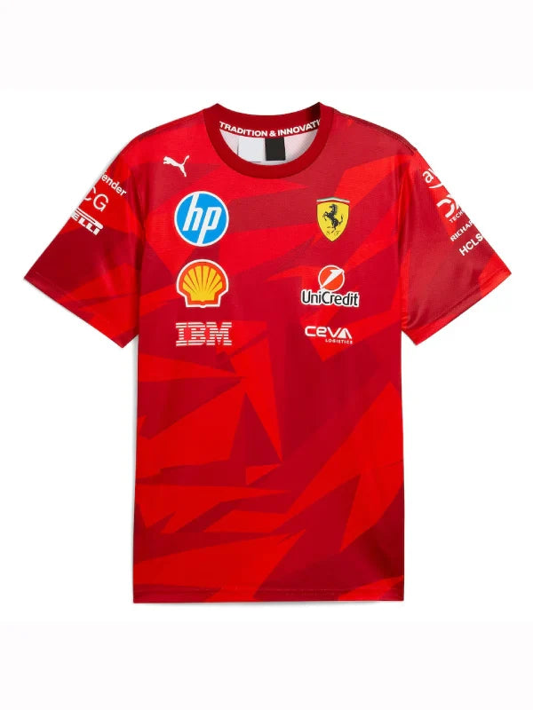 Scuderia Ferrari 2025 Las Vegas Race T-Shirt