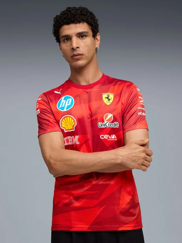 Scuderia Ferrari 2025 T-Shirt Red