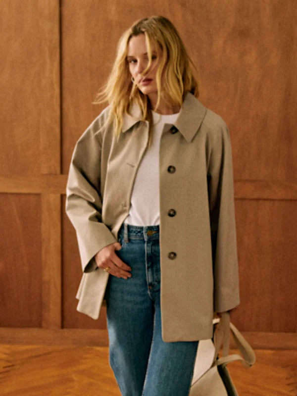 Sezane Beige Carter Jacket