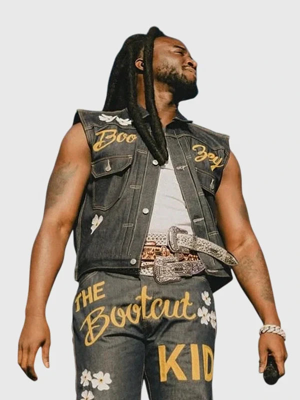 Shaboozey Denim Vest