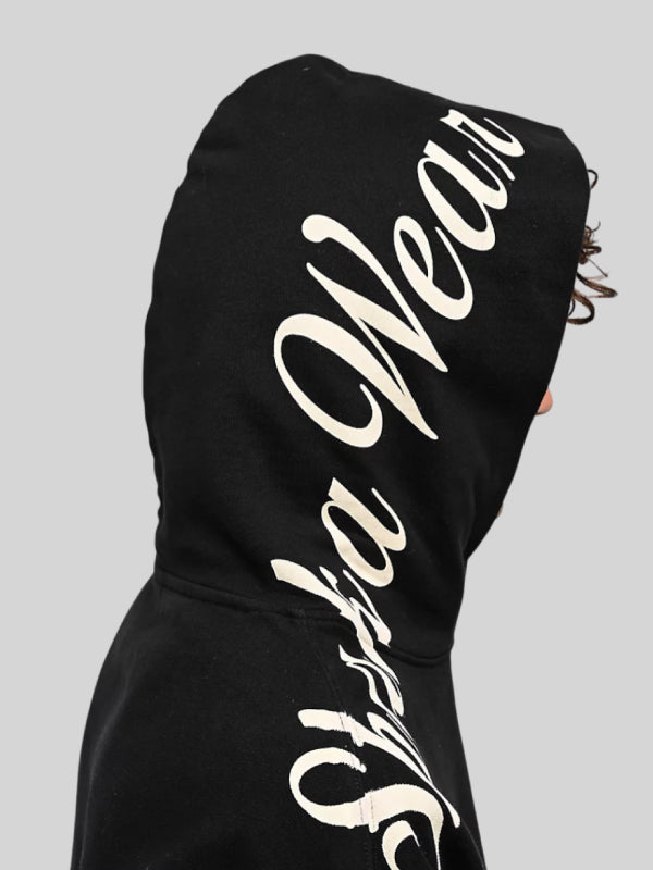 Shaka Wear x 4Hunnid Black Hoodie