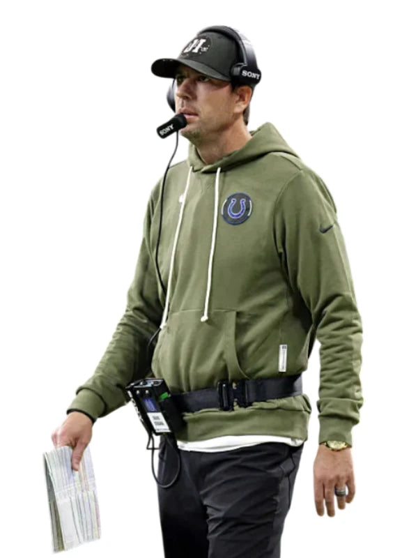 Shane Steichen Indianapolis Colts Salute To Service Hoodie