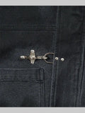 Shinzo Black Bomber Jacket