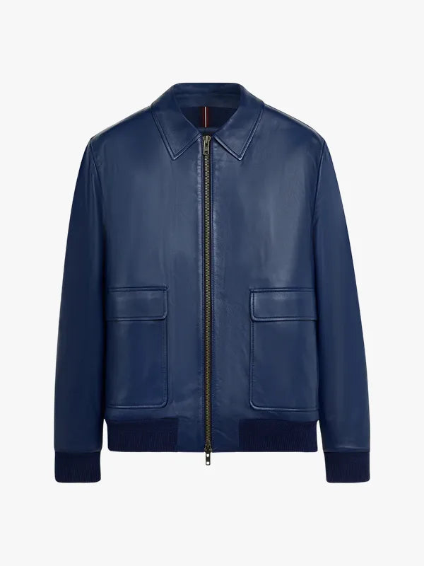 Shirt Style Collar Bomber Jacket