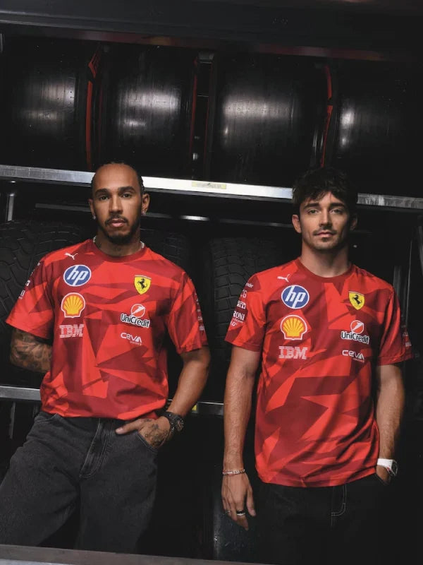 Special Edition Las Vegas Race Scuderia Ferrari Red T-Shirt 2025