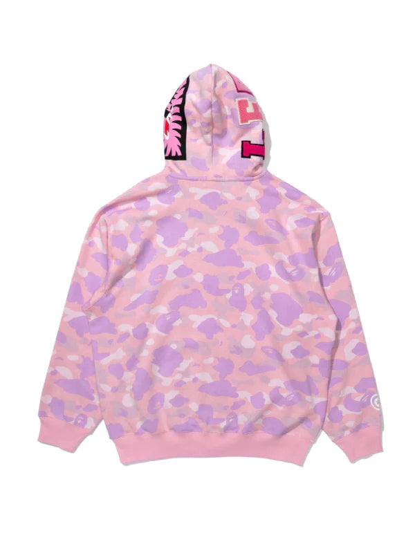 Stray Kids Bape Shark Hoodie Pink