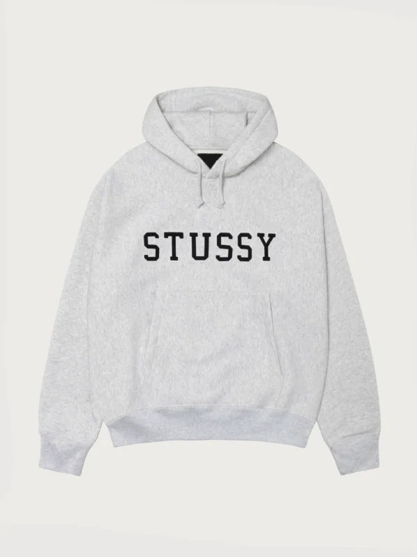 Stussy Applique Hoodie Grey