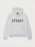 Stussy Applique Hoodie Grey