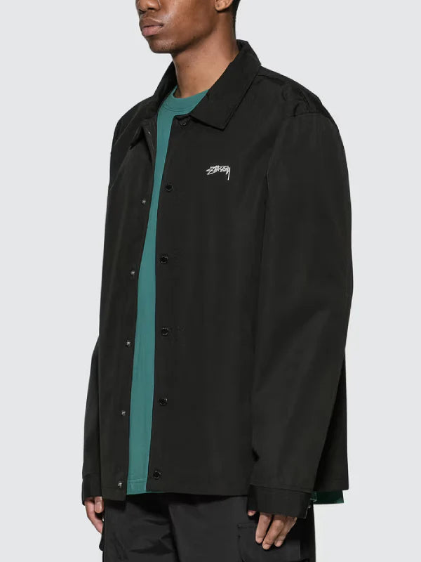 Stussy Black Coach Jacket