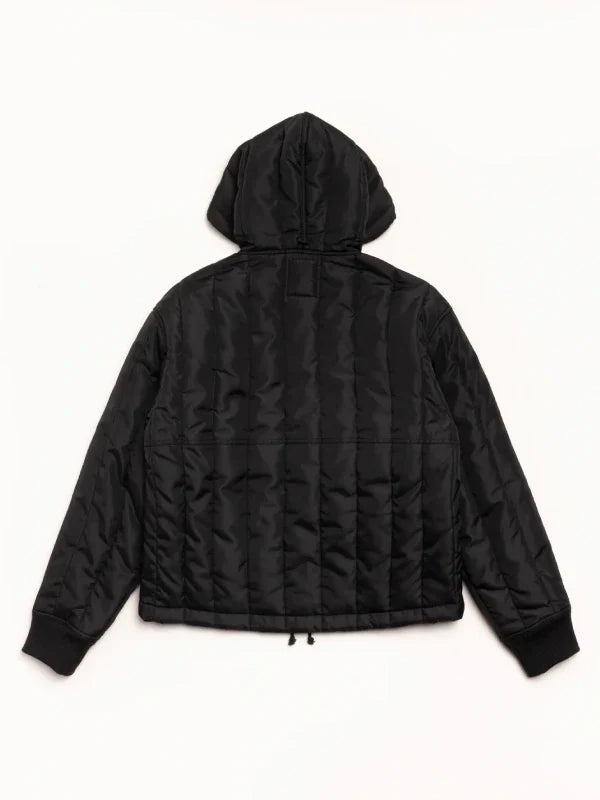 Stussy Black Quilted Work Jacket