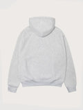 Stussy Felt Applique Hoodie Grey