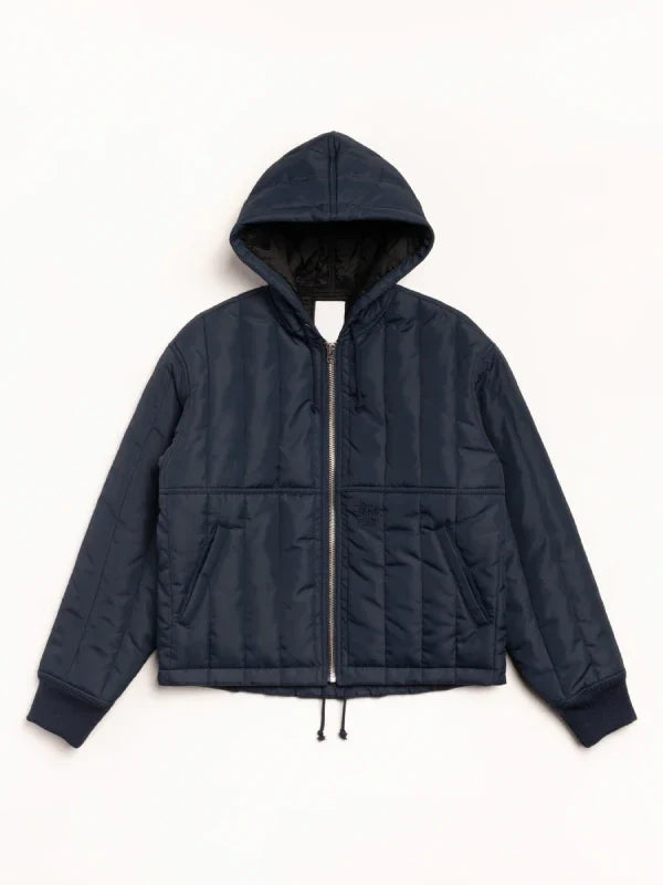 Stussy Quilted Hooded Work Jacket